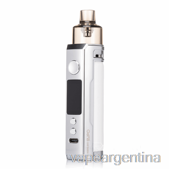 Voopoo Drag X 80w Pod Mod Kit Plata Blanco Vape Argentina